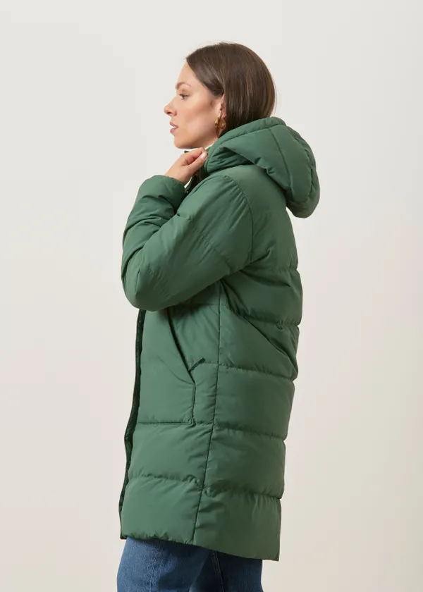 Parka à capuche en matières recyclées | vert "Sisar down parka - cngr", Patagonia