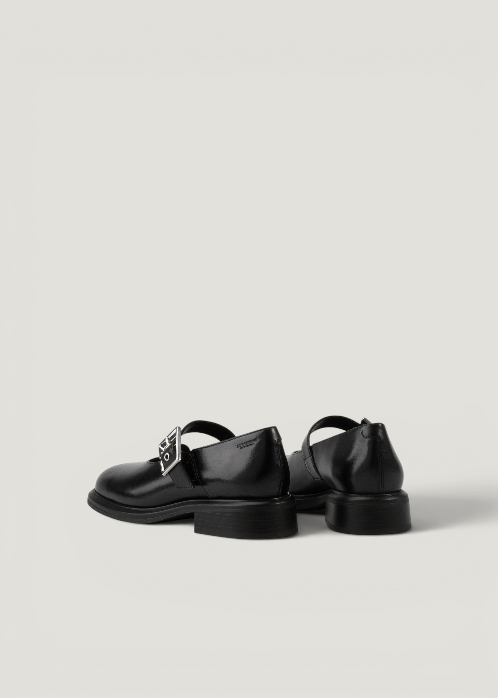 Mary-Jane-Schuhe aus zertifiziertem Leder | schwarz "Ellis black", Vagabond, Foto 4