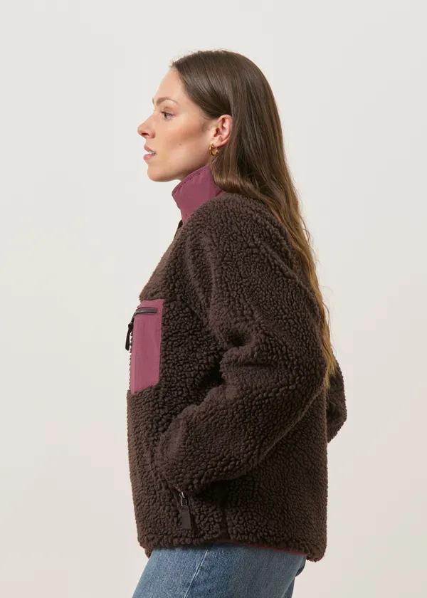 Veste polaire en matières recyclées | bordeaux "classic retro-x jkt - dnbr", Patagonia