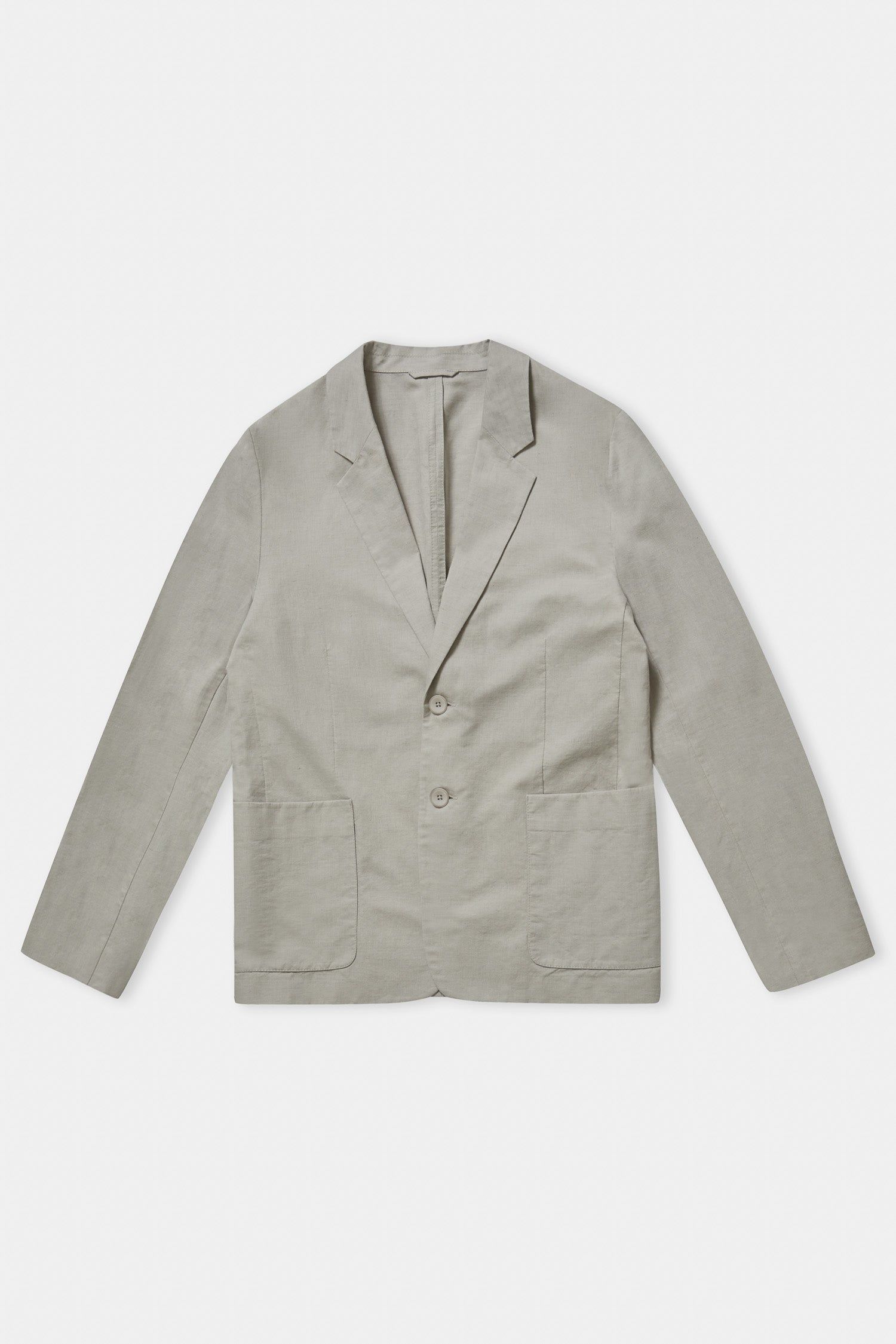 Blazer en coton bio et lin | lin naturel "enver reed linen", About Companions, photo 3
