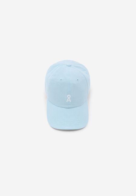 Casquette en coton bio | bleu "yenaas bold cap - blue glow"