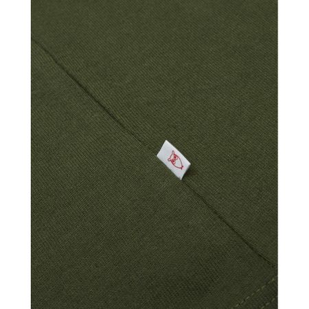T-shirt ample vert forêt en coton bio, Knowledge Cotton Apparel, photo 4