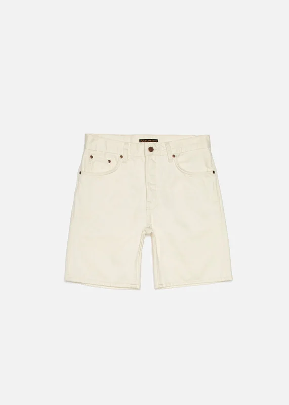 Jeansshorts aus Bio-Baumwolle | ecru "Seth shorts everivory", Nudie Jeans, Foto 1