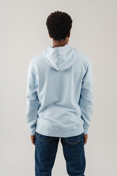 Hoodie aus Bio-Baumwolle | blau "polar blue", Colorful Standard, Foto 4
