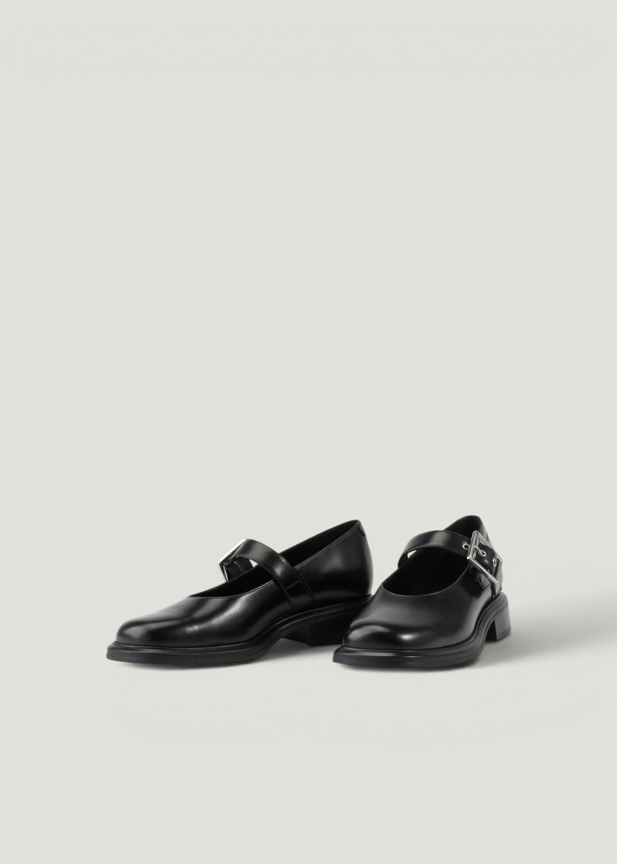 Mary-Jane-Schuhe aus zertifiziertem Leder | schwarz "Ellis black", Vagabond, Foto 3