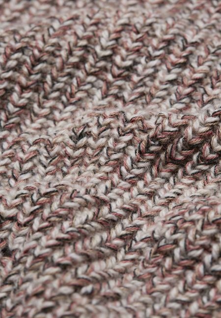 Pull en surpiqué caramel en coton bio et laine - josaa mouline, Armedangels, photo 6