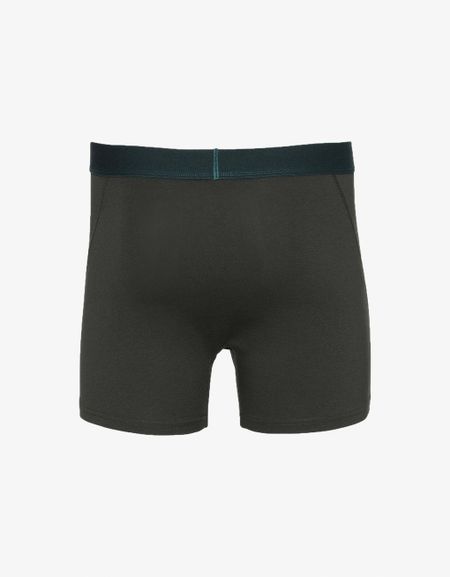 Boxer uni  en coton bio | vert "hunter green", Colorful Standard, photo 4