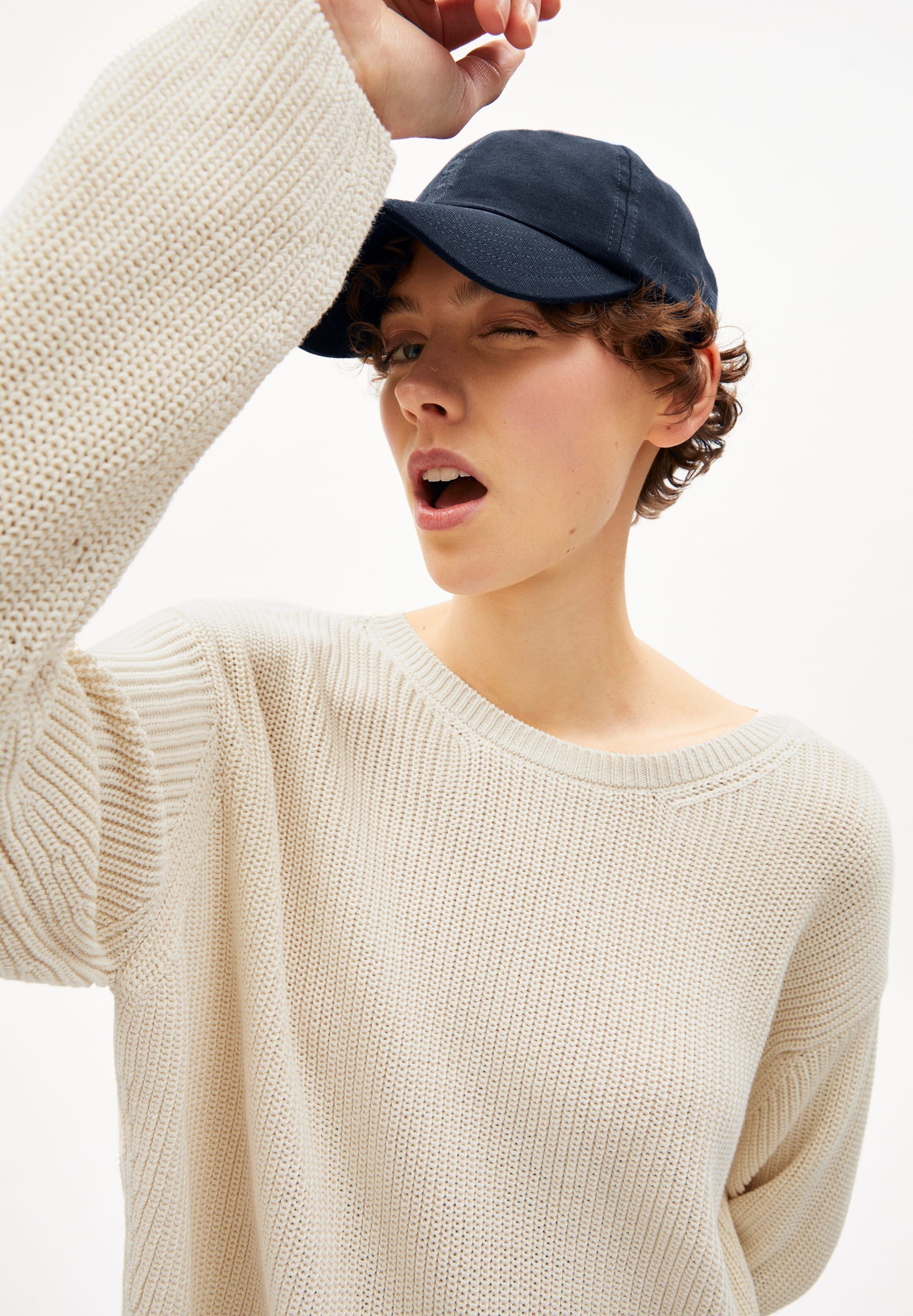 Pull en maille de coton bio non teint - nuriellaa undyed, Armedangels, photo 1