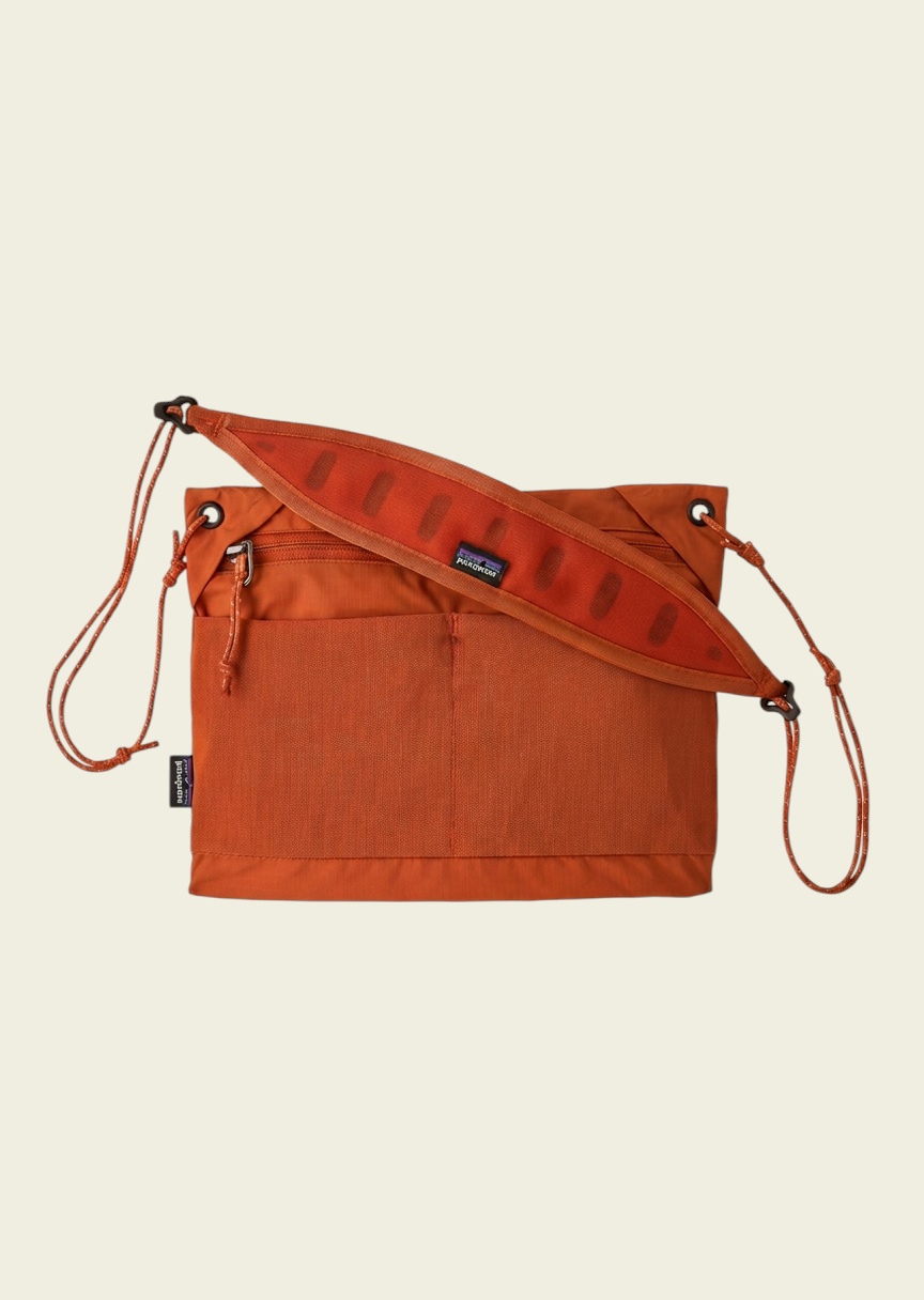 Umhängetasche aus recyceltem Nylon | Orange "Terravia sacoche - clor", Patagonia, Foto 3