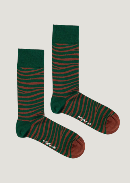 Socken aus Bio-Baumwolle | mehrfarbig "wild stripes", Dilly socks