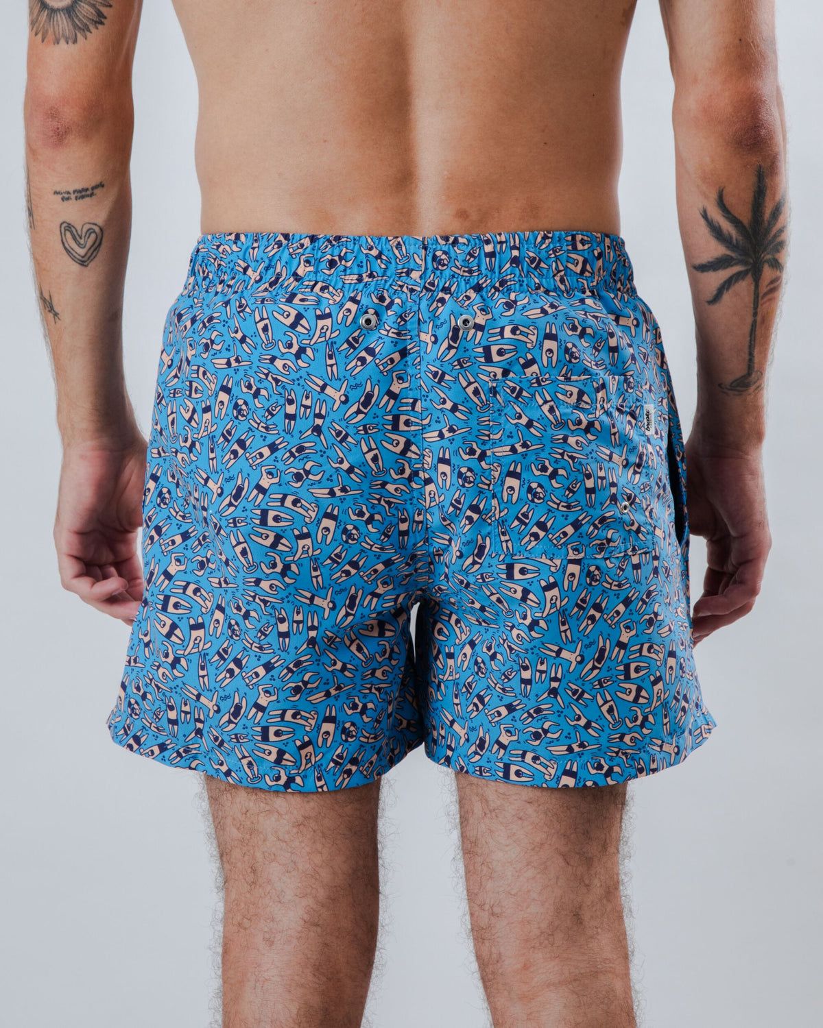 Maillot de bain en polyester recyclé | bleu "just swim swimwear - blue", Brava Fabrics, photo 3