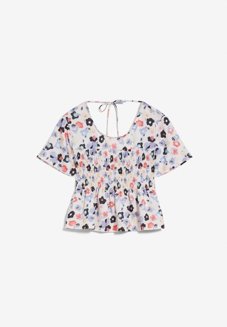 Leichtes Top mit Blumenmuster aus Tencel - memaa sketch of off white, Armedangels, Foto 3