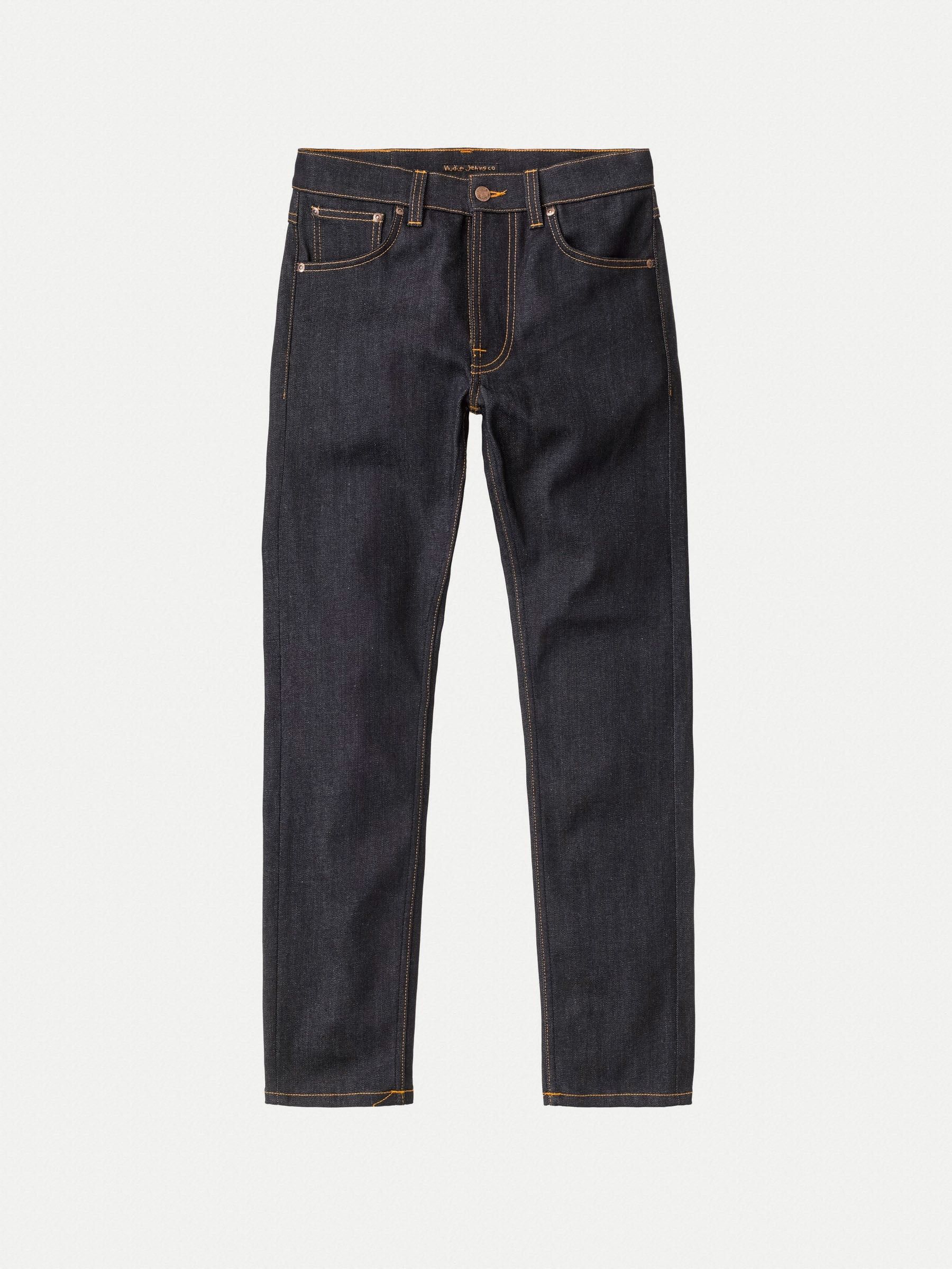 Jean slim indigo brut en coton bio - lean dean dry indigofera, Nudie Jeans, photo 7