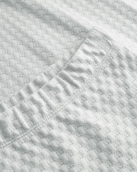 Midirock aus Bio-Baumwolle | Himmelblau "knit tube skirt - moonlight grey", Rotholz, Foto 5