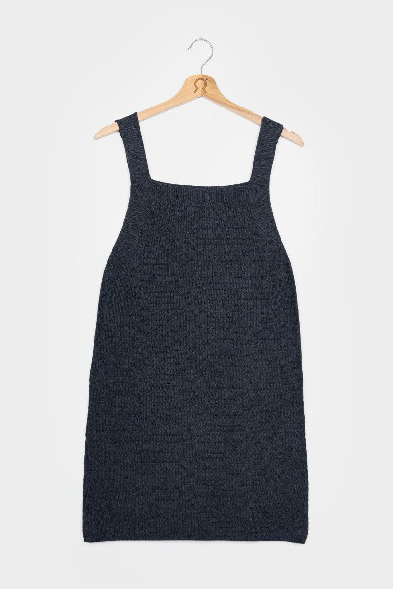 Robe en maille de coton bio et recyclé | gris "maglia donna cotone rigenerato luna", Rifò, photo 6