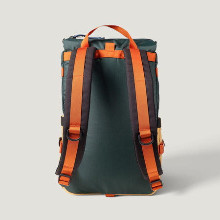 Sac à dos 20L en nylon recyclée | vert et jaune "Rover pack classic 20l - forest / goldenrod", Topo Designs, photo 3