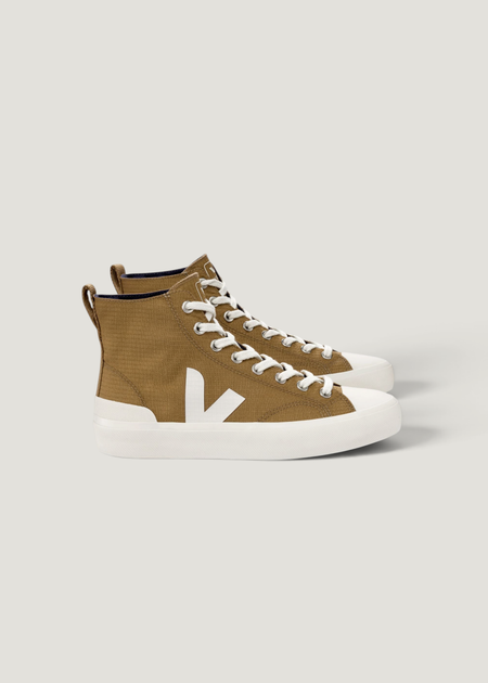 Baskets en polyester recyclé | marron "wata ii ripstop tent pierre" - Veja