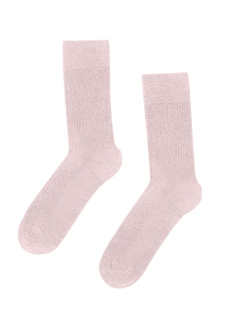 Chaussettes en coton bio | rose