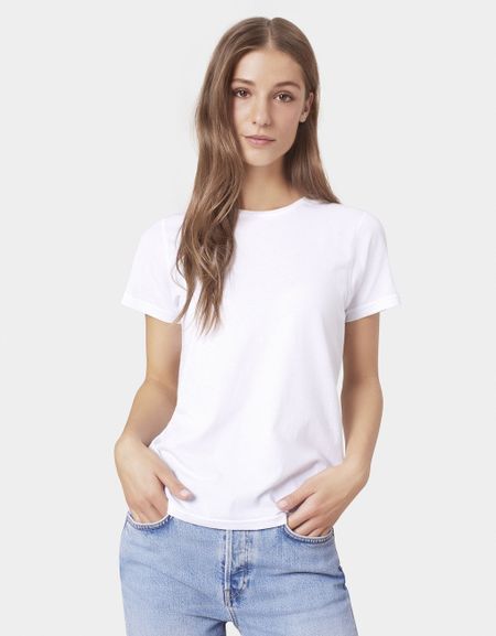 T-shirt blanc en coton bio - optical white