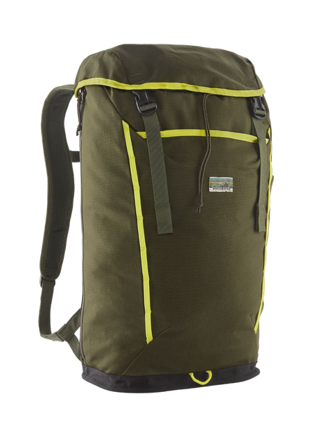 Sac à dos 28l en matière recyclée | vert "fieldsmith lid pack pine needle green"