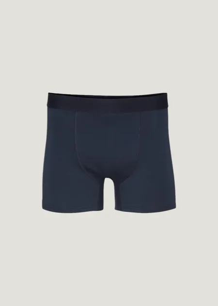 Boxer uni en coton bio | marine "navy blue", Colorful Standard