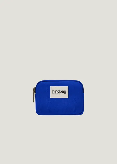 Porte-monnaie épais zippé en coton bio, Hindbag