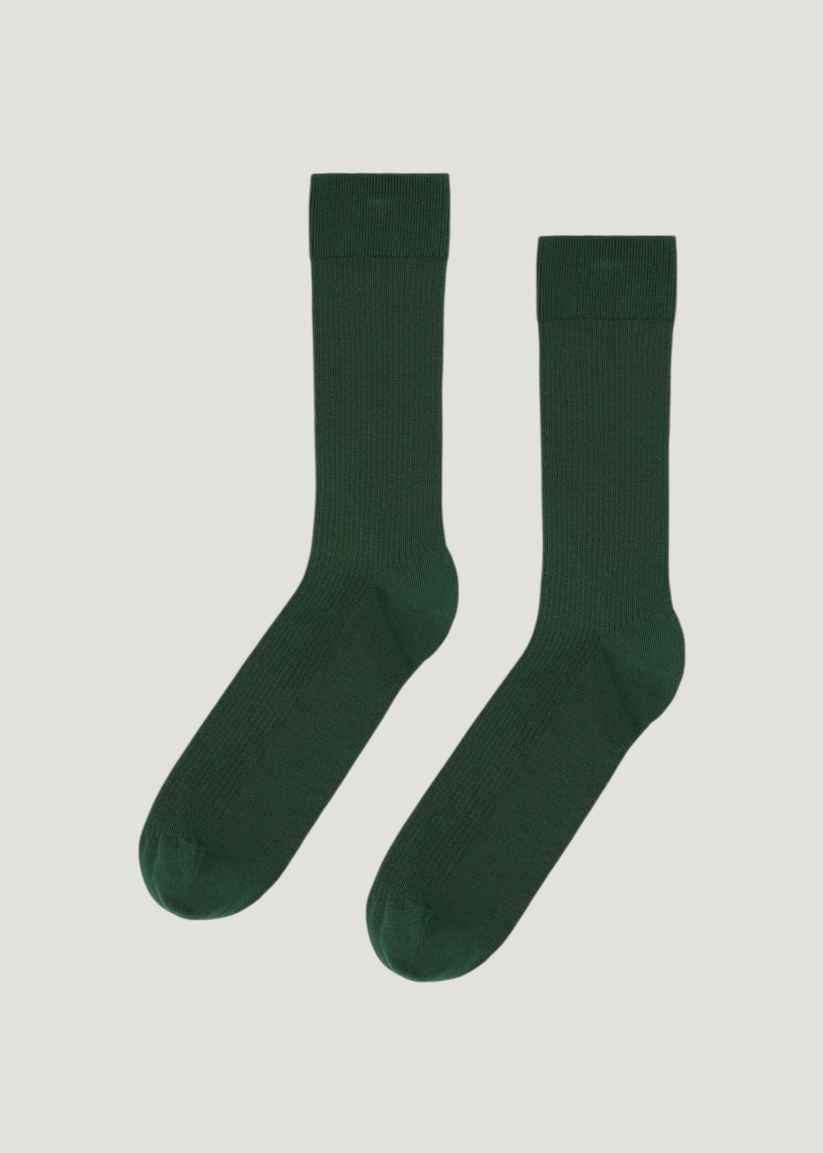 Chaussettes hautes en coton bio | vert "emerald green", Colorful Standard, photo 1