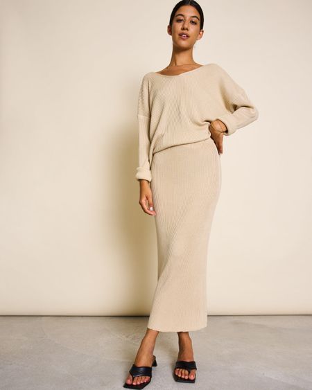 Pull beige en ecovero - lagos ivory, Jan'n June, photo 3