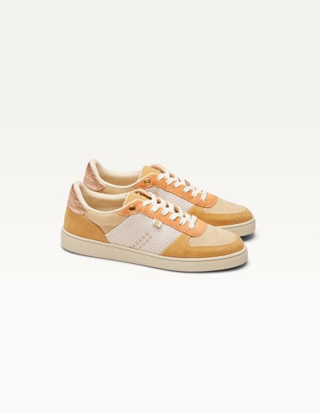 Sneaker aus zertifiziertem Leder | marie - beige creme pêche, Odaje ex M.Moustache, Foto 3