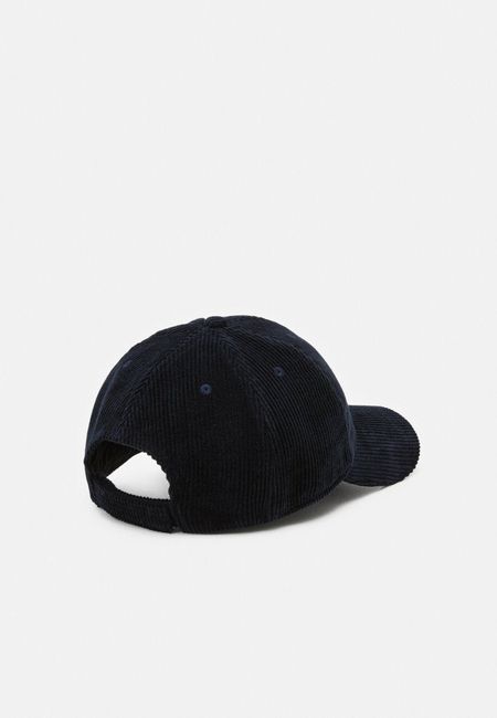 Casquette velours bleu nuit en coton bio, Knowledge Cotton Apparel, photo 3
