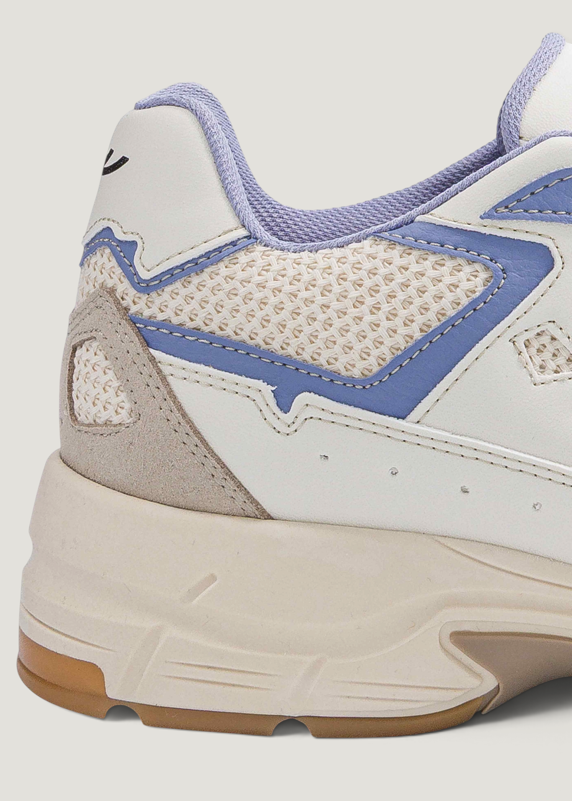 Vegane Sneaker | Beige & Lila "Rush", Moea, Foto 4