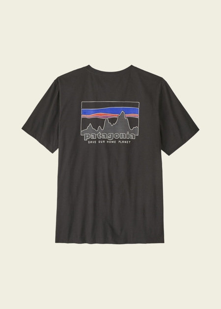 T-shirt en coton bio | noir "73 skyline t-shirt" - Patagonia