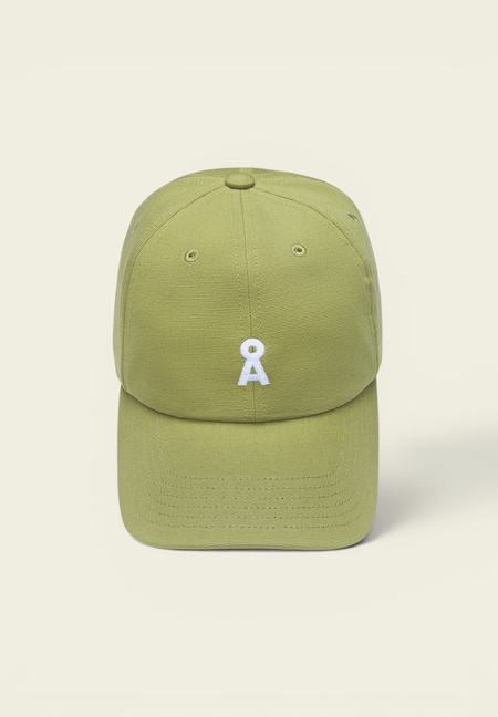 Casquette en coton biologique | vert "yenaas bold - new moss" - Armedangels