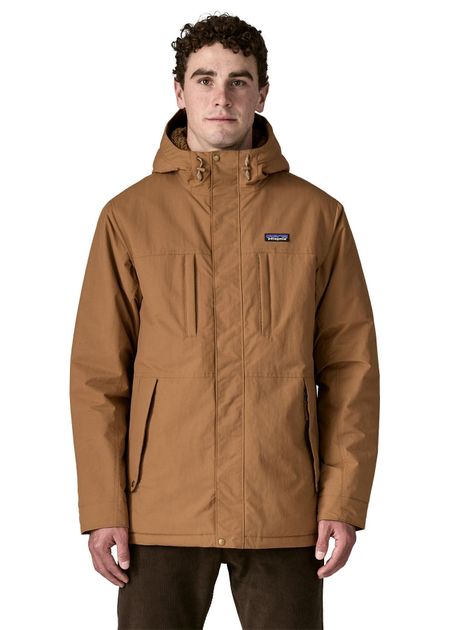 Parka imperméable en matière recyclée | marron "m's isthmus parka - drbn"