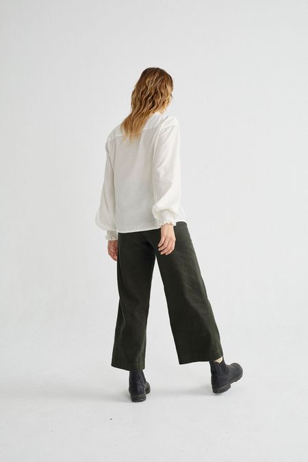 Chemise blanche en coton bio - ceres, Thinking Mu, photo 4
