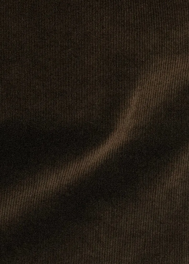 Top velours en coton bio | chocolat "jacinda", Bonjour Demain, photo 4