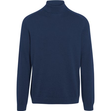 Pull col montant bleu nuit - field, Knowledge Cotton Apparel, photo 5