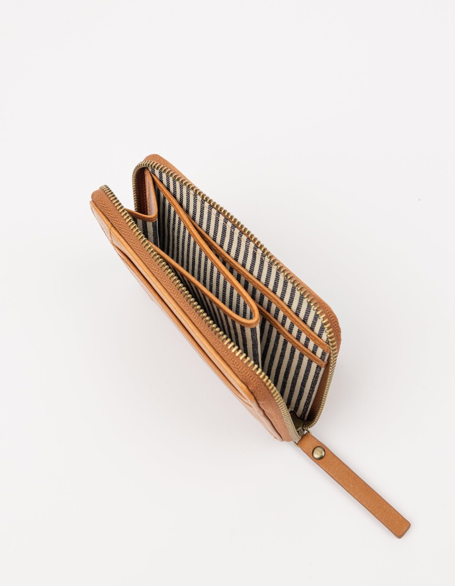 Portefeuille en cuir certifié |  marron "robbie - wild oak soft grain leather", O My Bag, photo 2