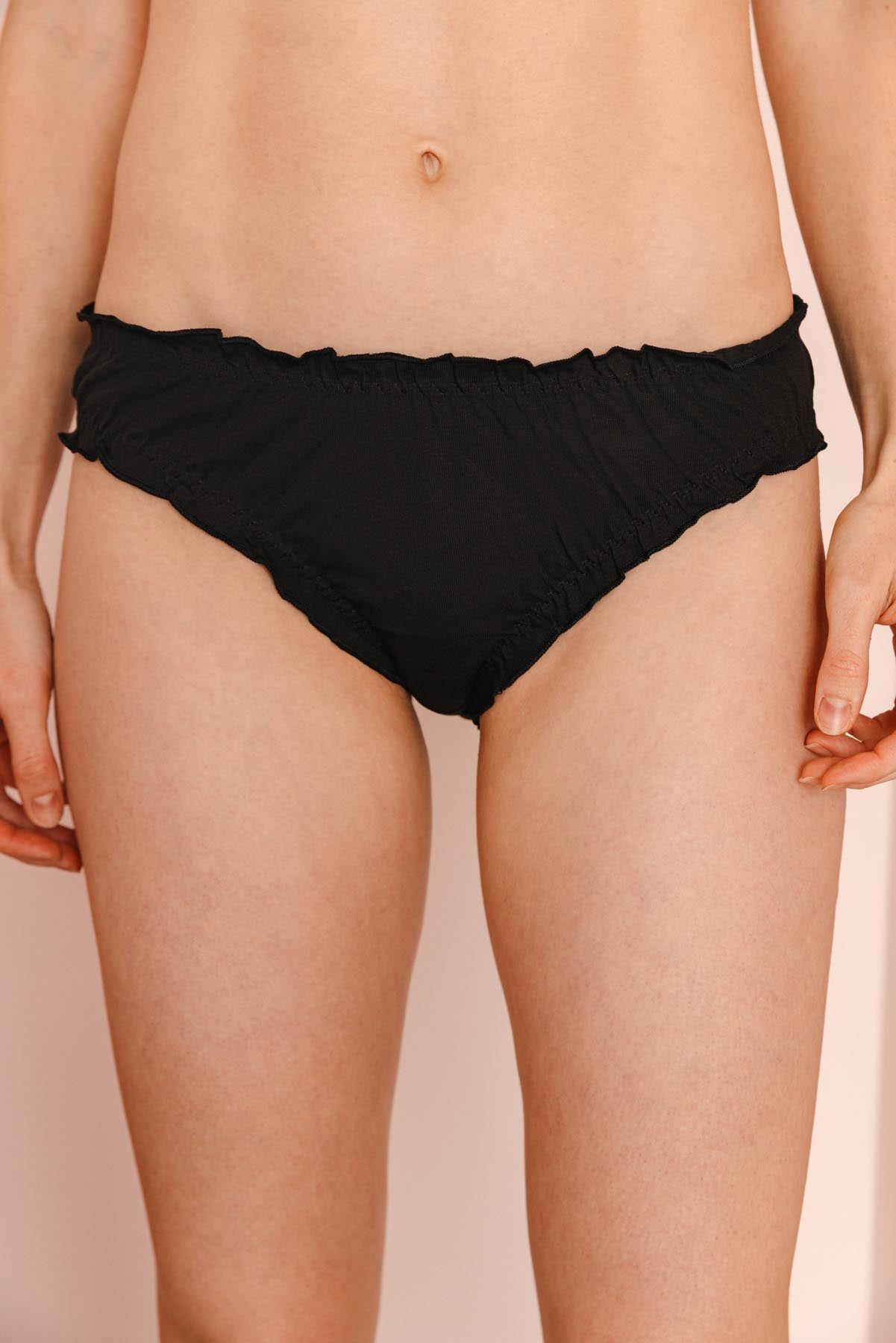 Culotte bloomer coton bio | pirate black, We Are Jolies, photo 1
