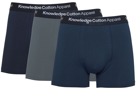 Lot de 3 boxers en coton bio - maple