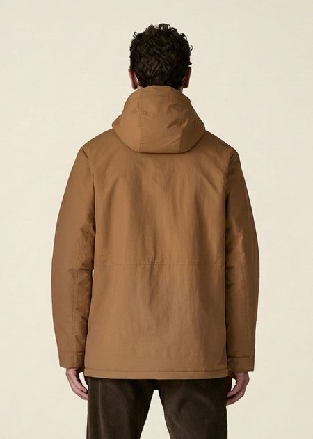 Parka imperméable en matière recyclée | marron "m's isthmus parka - drbn" - Patagonia