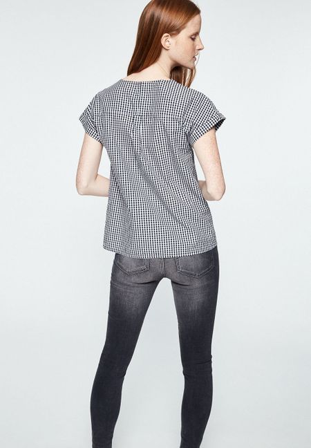 Blouse vichy en coton bio - lioraa vichy, Armedangels, photo 2
