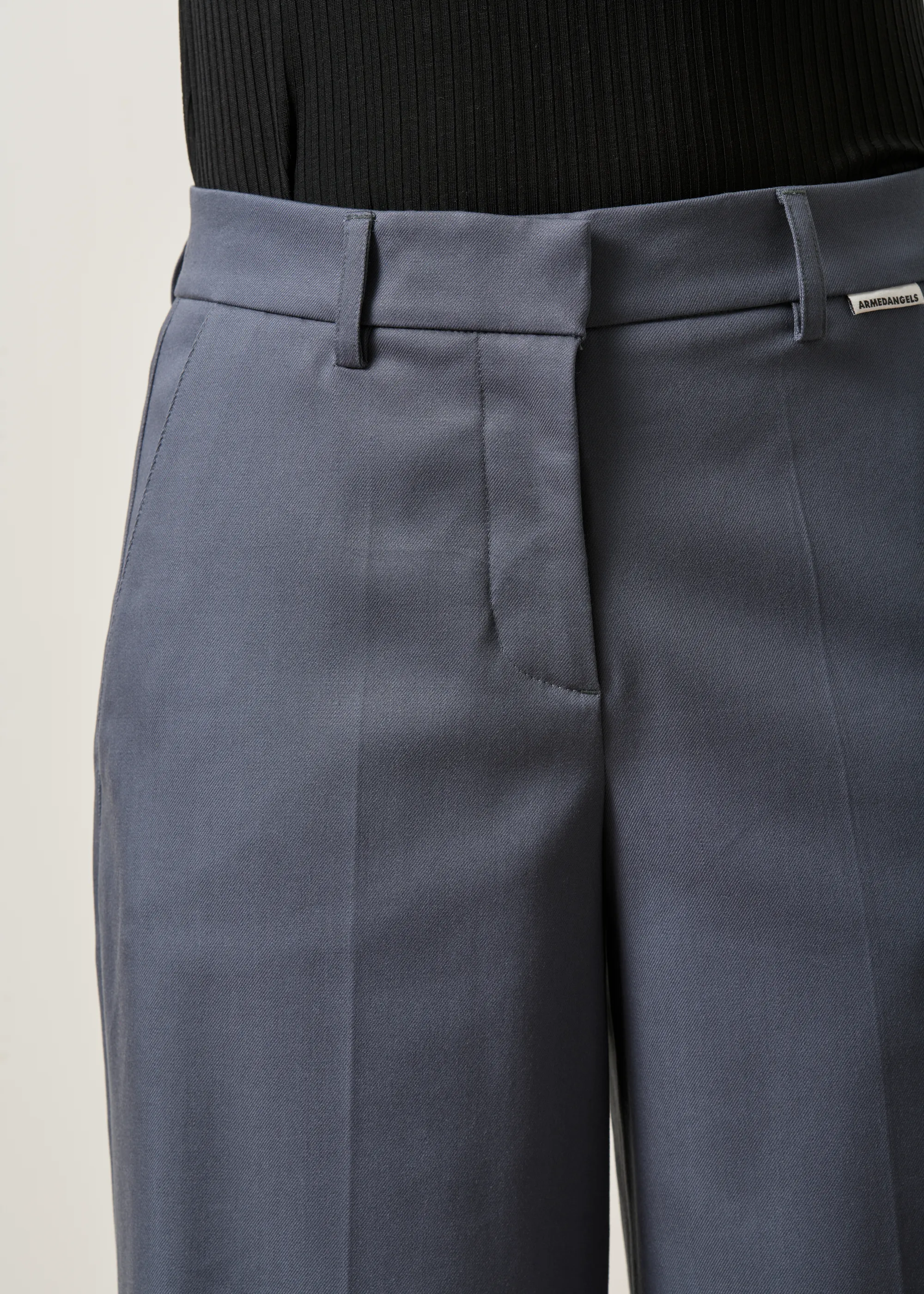 Pantalon ample en tencel | gris "Leandraa pant - moonshadow", Armedangels, photo 5