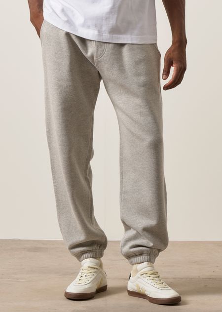 Jogging en coton bio | gris chiné - WeDressFair