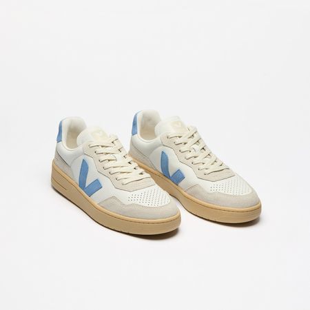 Baskets en caoutchouc recyclé | blanc "v-90 extra-white aqua natural" - Veja