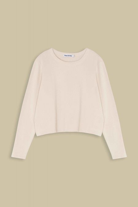 Leichter Pullover aus recyceltem Material | Ungefärbt "jessamine non-dyed", Kings of Indigo, Foto 1