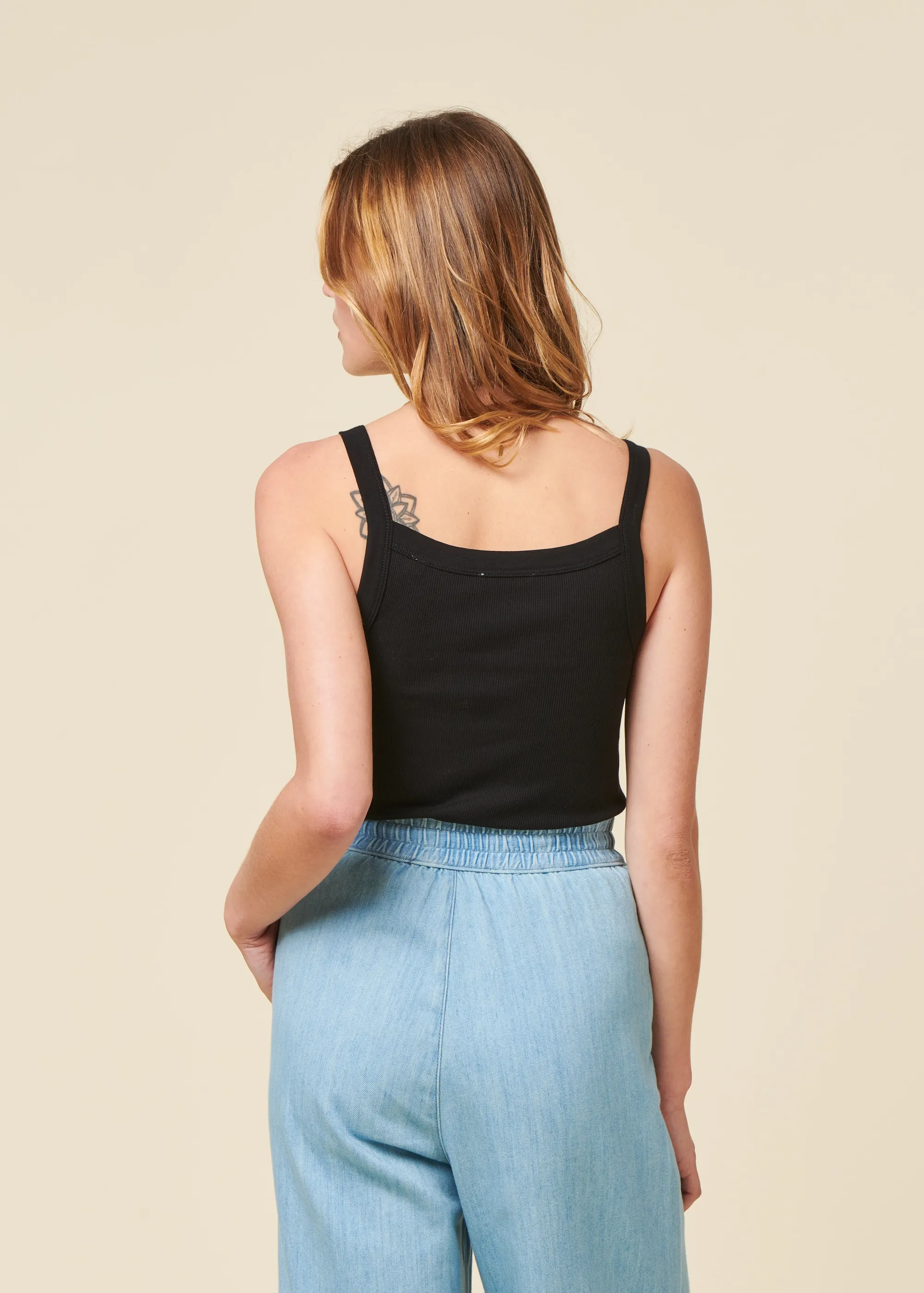 Pantalon en lin | bleu "lilian - alabama super light", Kings of Indigo, photo 3