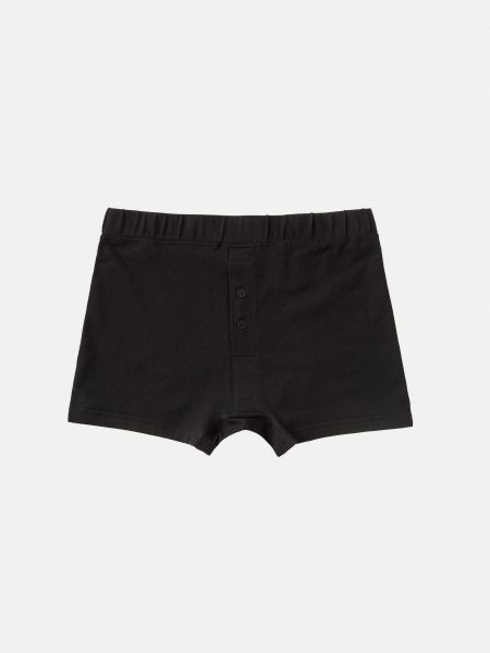 Boxer en coton bio | noir "boxer trunks black"