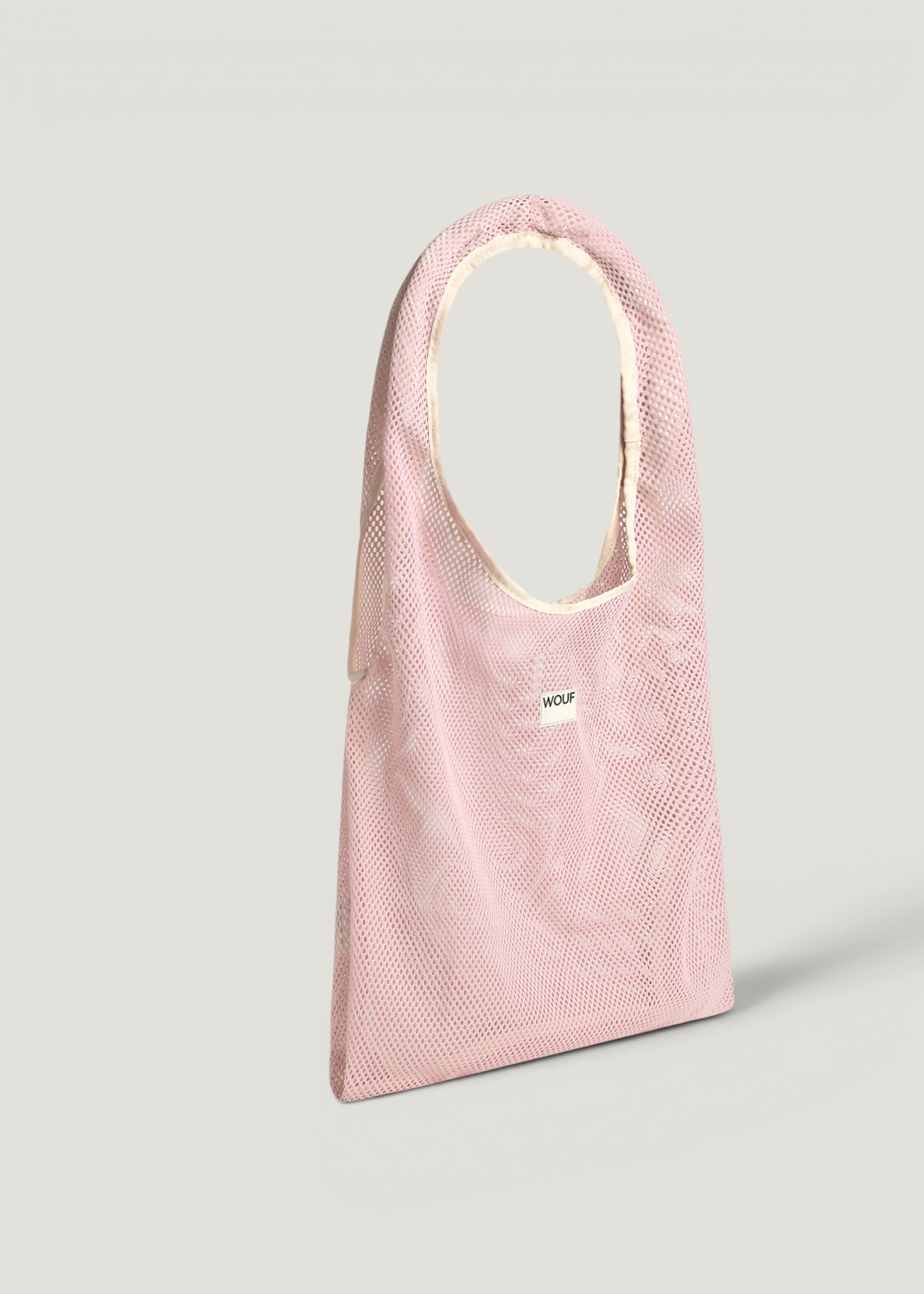 Shopper aus recyceltem Material | Rosa "Blush t-shirt bag", Wouf, Foto 2