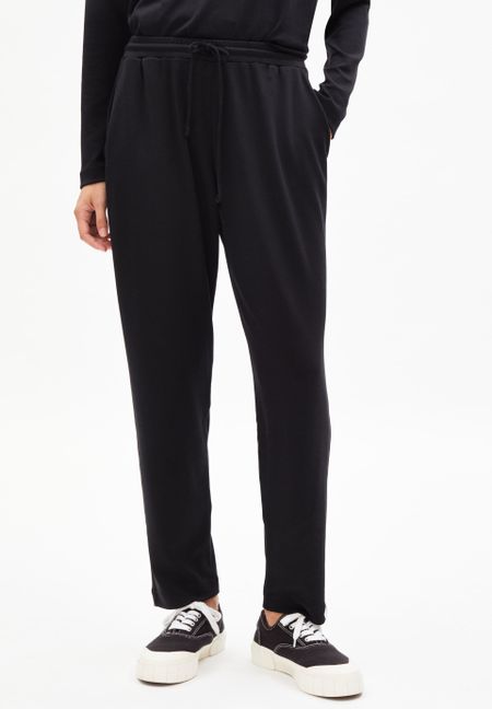 Pantalon de jogging noir en tencel et coton bio - kaaia black